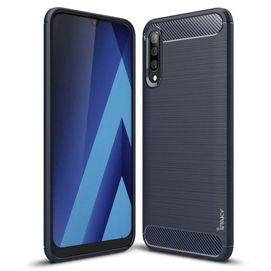 

TPU чехол iPaky Slim Series для Samsung Galaxy A70 (A705F) Синий (102159)