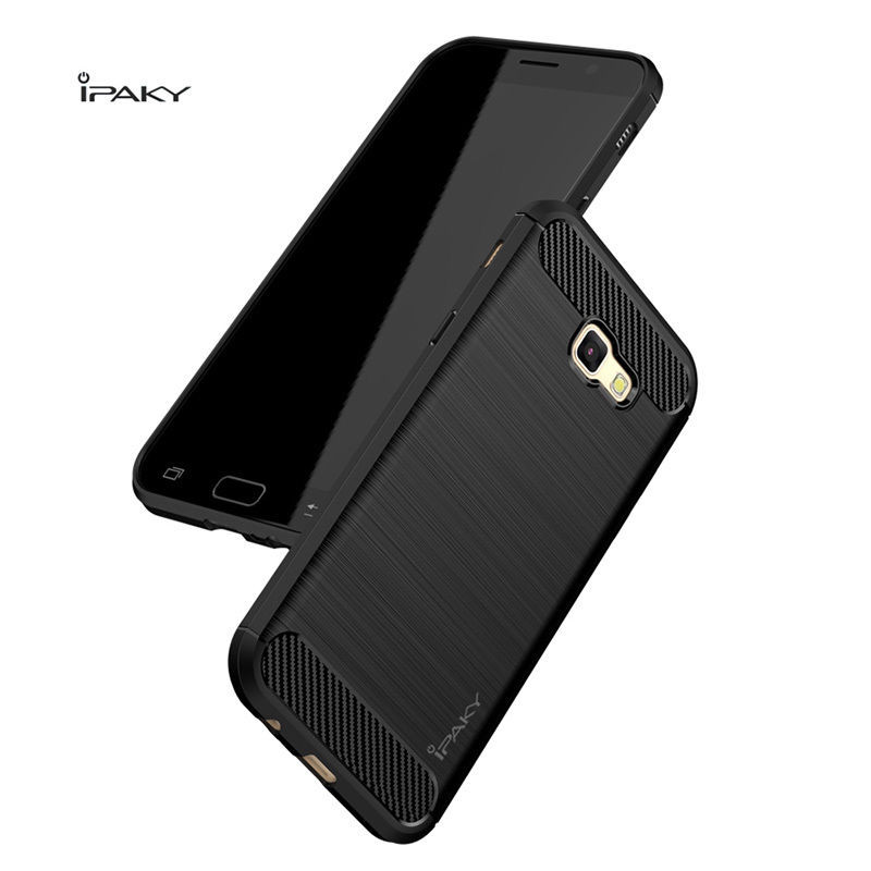 

TPU чехол iPaky Slim Series для Samsung A720 Galaxy A7 (2017) Черный (74282)
