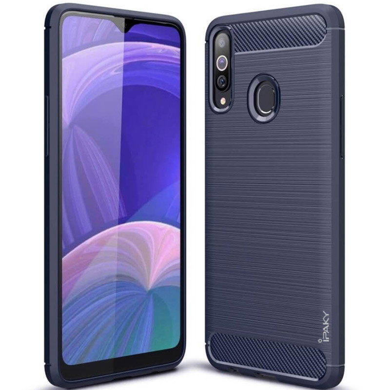 

TPU чехол iPaky Slim Series для Samsung Galaxy A20s Синий (117495)