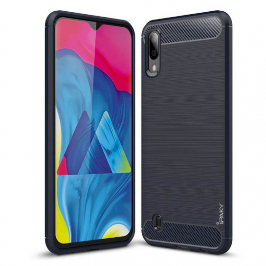 

TPU чехол iPaky Slim Series для Samsung Galaxy M10 Синий (100021)