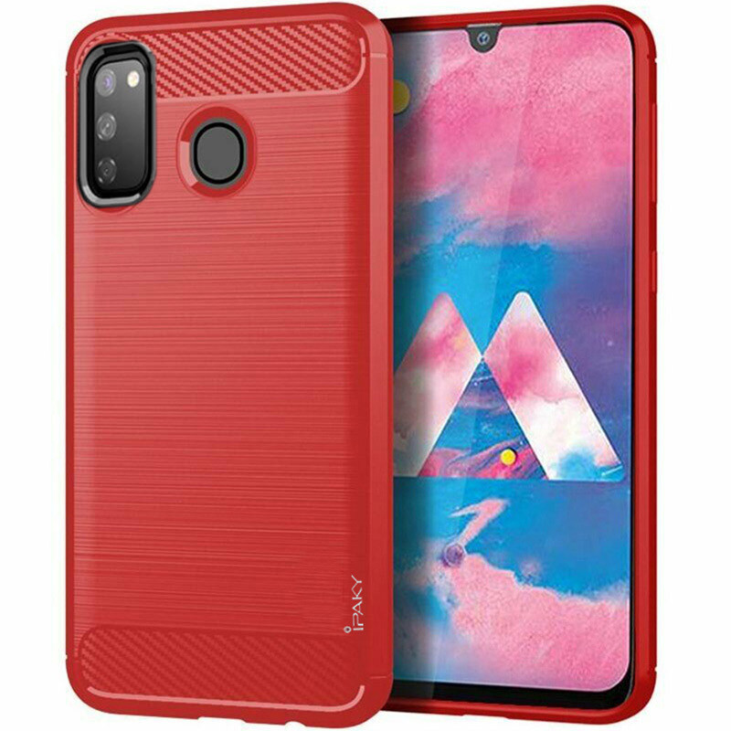 

TPU чехол iPaky Slim Series для Samsung Galaxy M30s / M21 Красный (117498)