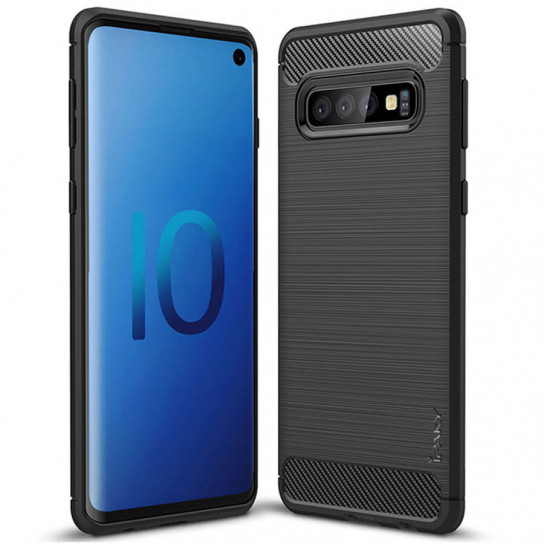 

TPU чохол iPaky Slim Series для Samsung Galaxy S10+ (Чорний)