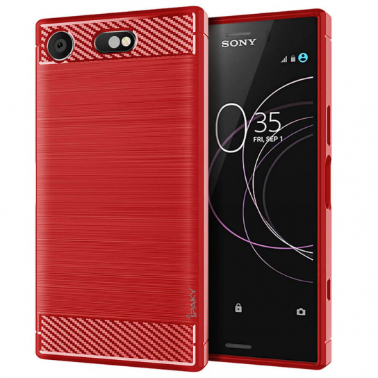 

TPU чехол iPaky Slim Series для Sony Xperia XZ1 Compact Красный (92675)