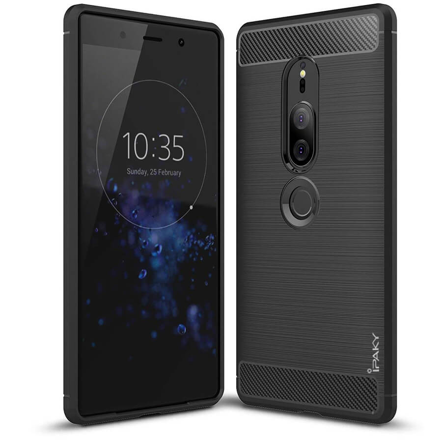 

TPU чехол iPaky Slim Series для Sony Xperia XZ2 Premium Черный (87075)