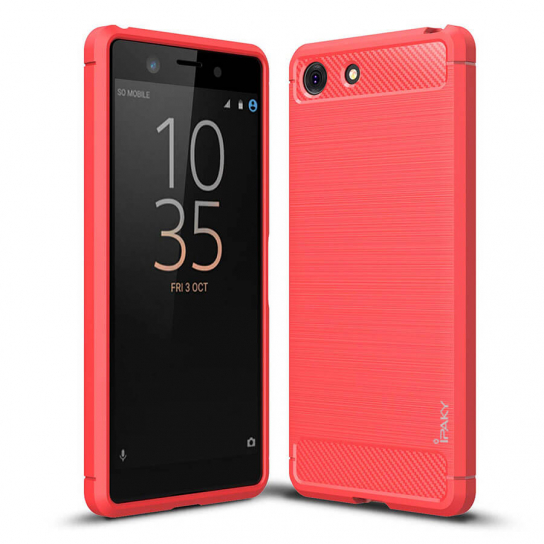 

TPU чехол iPaky Slim Series для Sony Xperia XZ4 Compact Красный (100025)