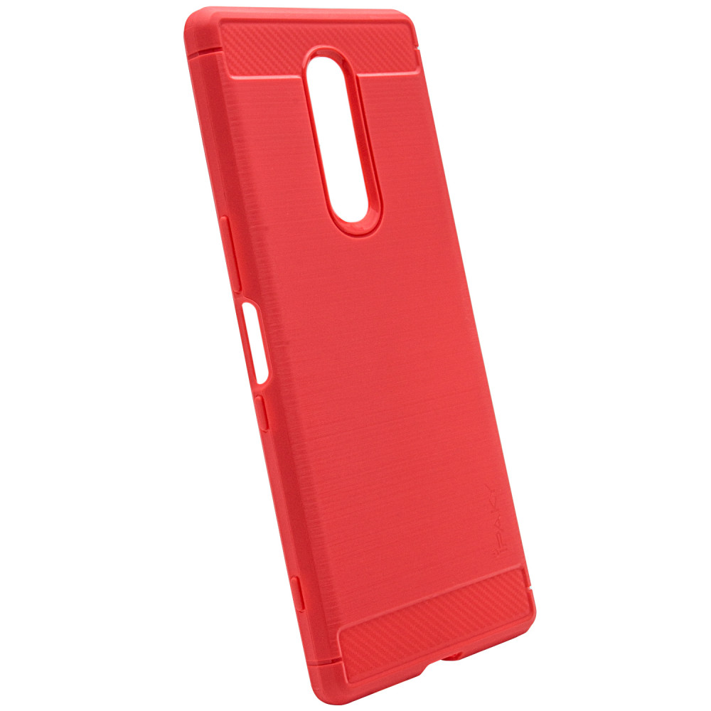 

TPU чехол iPaky Slim Series для Sony Xperia 1 Красный (100024)