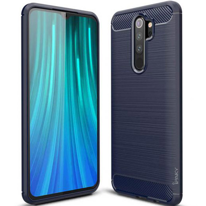 

TPU чехол iPaky Slim Series для Xiaomi Redmi Note 8 Pro Синий (111848)