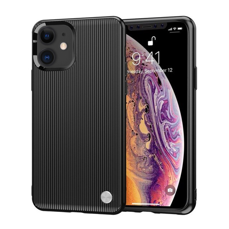

TPU чехол iPaky Suitcase Series для Apple iPhone 11 (6.1") Черный (117575)