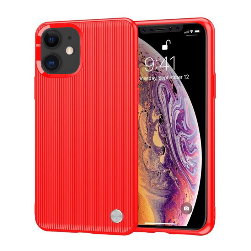 

TPU чехол iPaky Suitcase Series для Apple iPhone 11 (6.1") Красный (117573)