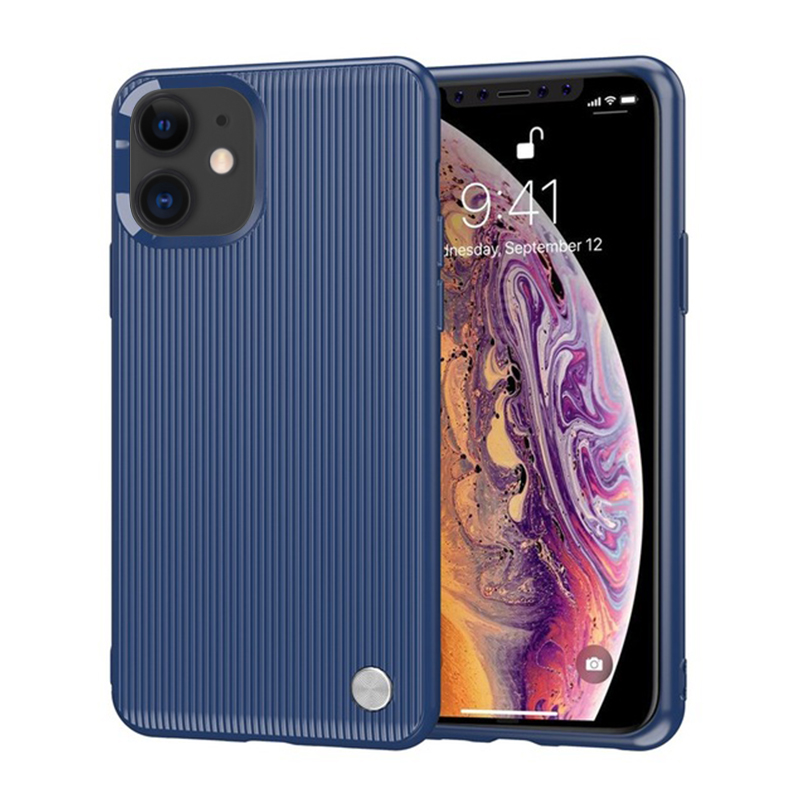 

TPU чехол iPaky Suitcase Series для Apple iPhone 11 (6.1") Синий (117574)