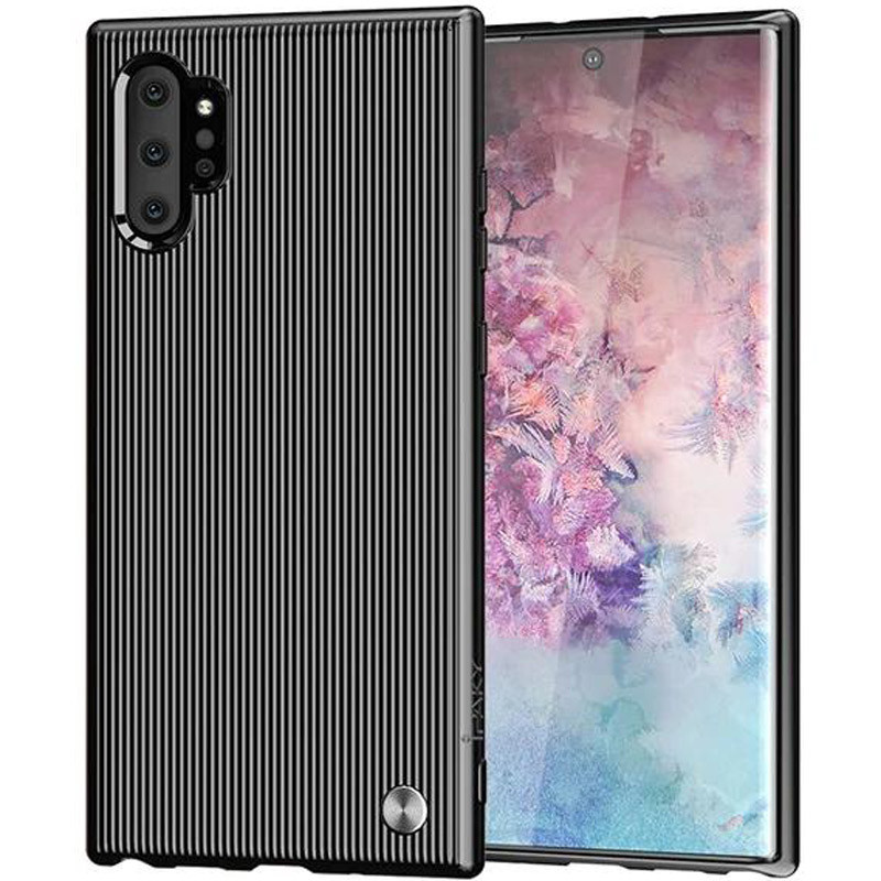 

TPU чехол iPaky Suitcase Series для Samsung Galaxy Note 10 Plus Черный (117605)