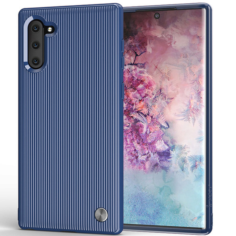 

TPU чехол iPaky Suitcase Series для Samsung Galaxy Note 10 Синий (117596)