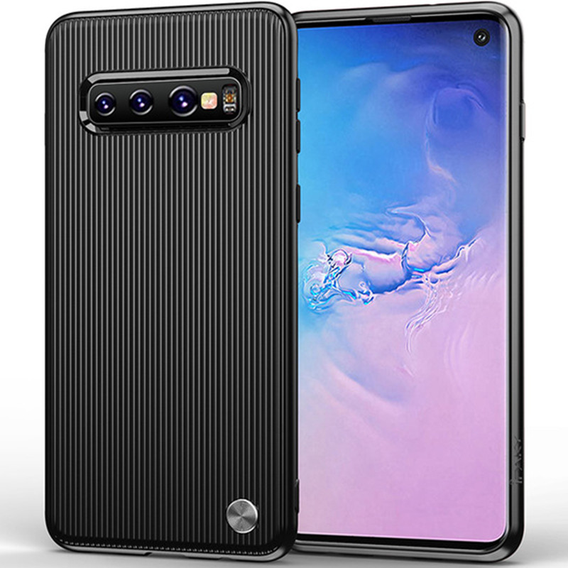 

TPU чехол iPaky Suitcase Series для Samsung Galaxy S10+ Черный (117601)