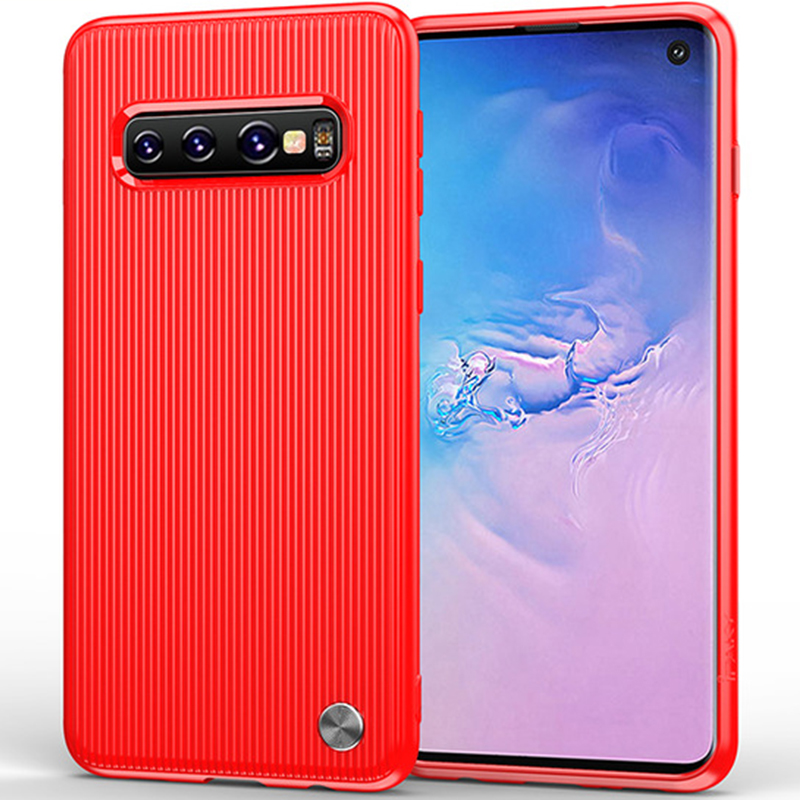 

TPU чехол iPaky Suitcase Series для Samsung Galaxy S10+ Красный (117599)