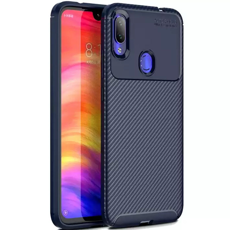 

TPU чехол Kaisy Series для Xiaomi Redmi Note 7 Pro Синий (103225)