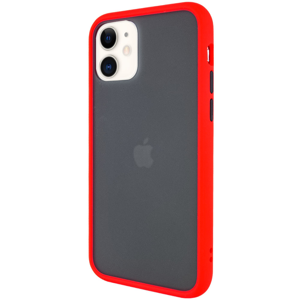

TPU+PC чехол LikGus Maxshield для Apple iPhone 11 (6.1") Красный (110111)