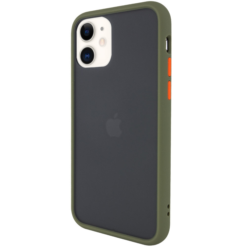 

TPU+PC чехол LikGus Maxshield для Apple iPhone 11 (6.1") Зеленый (110110)