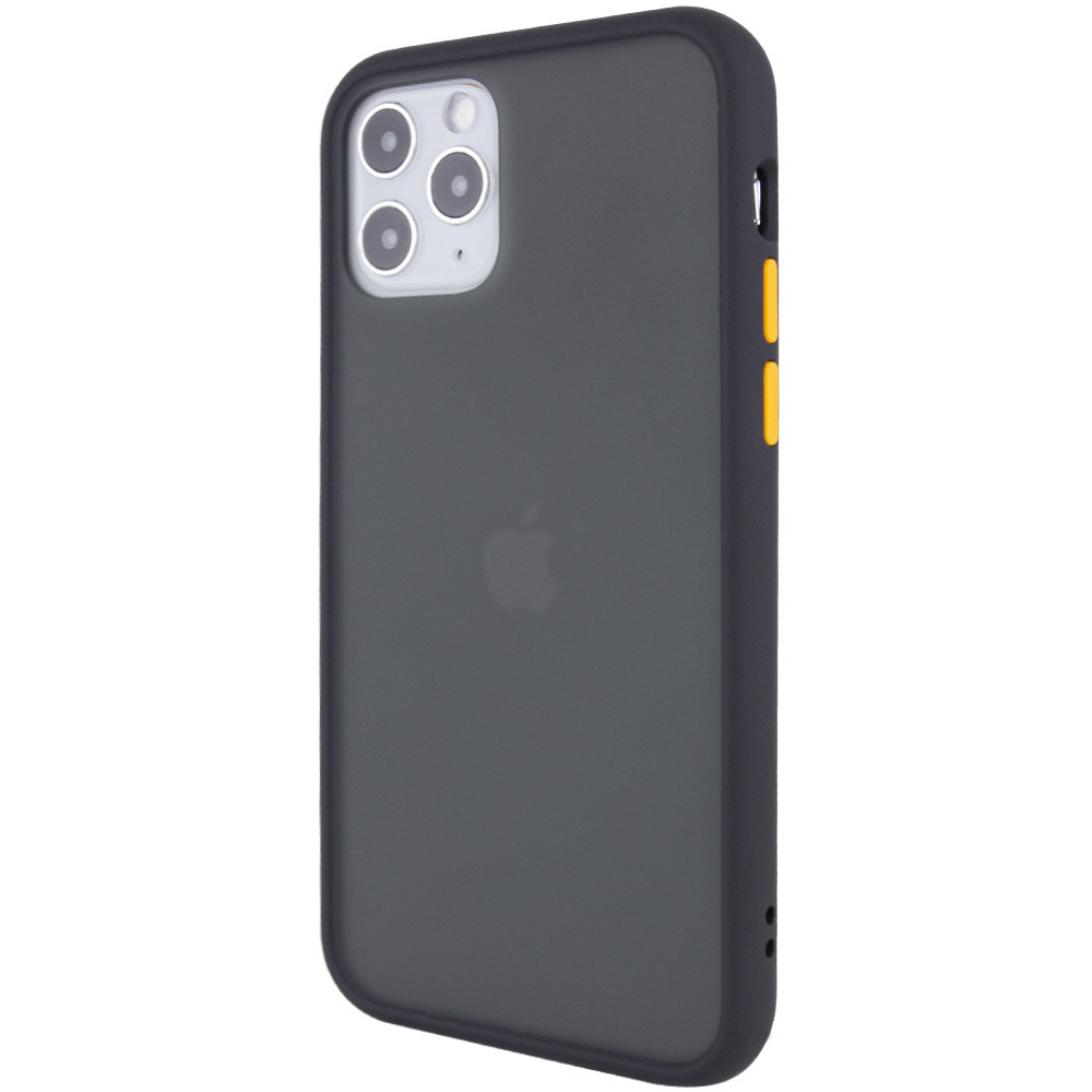 

TPU+PC чехол LikGus Maxshield для Apple iPhone 11 Pro Max (6.5") Черный (110126)