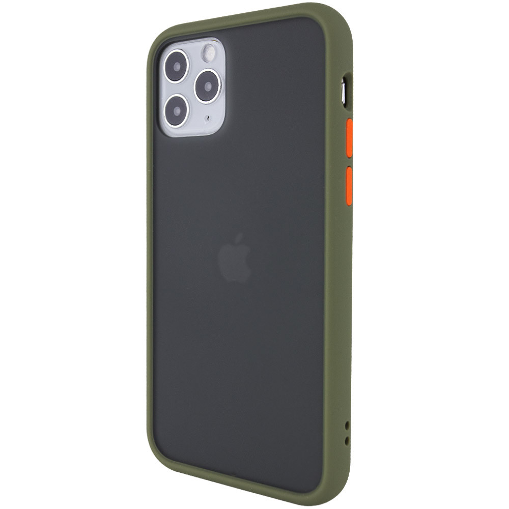 

TPU+PC чехол LikGus Maxshield для Apple iPhone 11 Pro Max (6.5") Зеленый (110120)