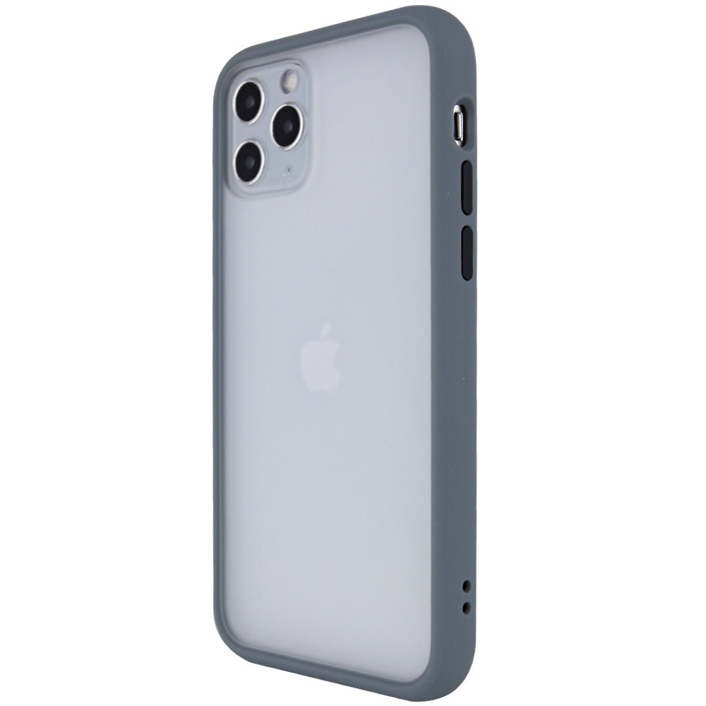 

TPU+PC чехол LikGus Maxshield для Apple iPhone 11 Pro (5.8") Серый (115044)