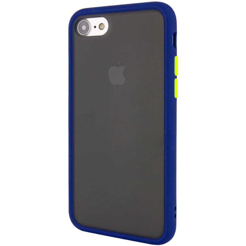 

TPU+PC чохол LikGus Maxshield для Apple iPhone 7 (4.7'') (Синій)