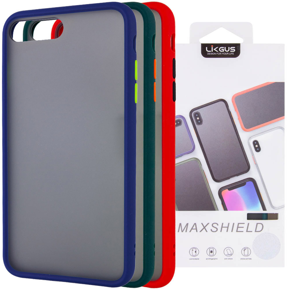 

TPU+PC чохол LikGus Maxshield для Apple iPhone 8 plus (5.5'')