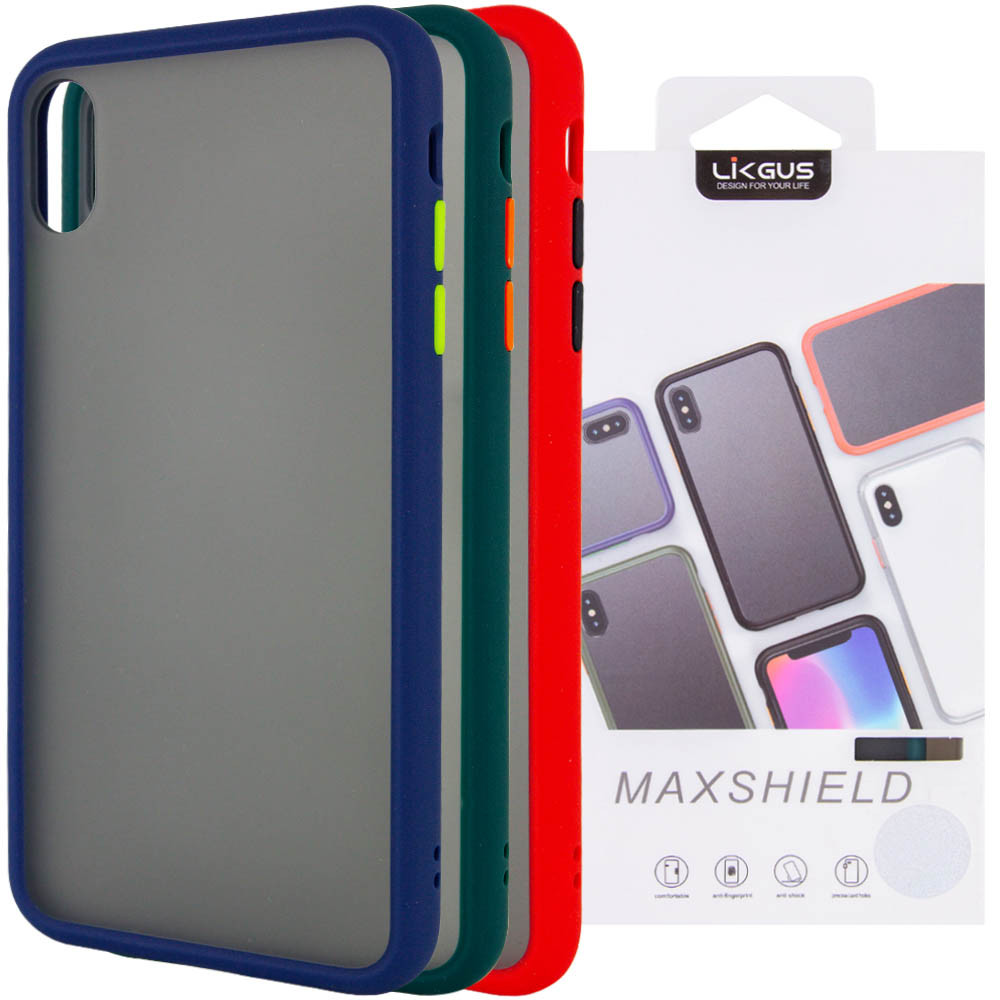 

TPU+PC чохол LikGus Maxshield для Apple iPhone XS Max (6.5")