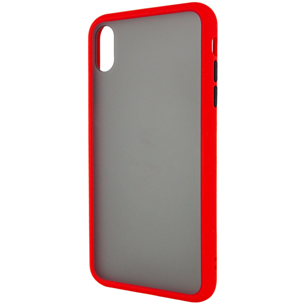 

TPU+PC чохол LikGus Maxshield для Apple iPhone XS Max (6.5") (Червоний)