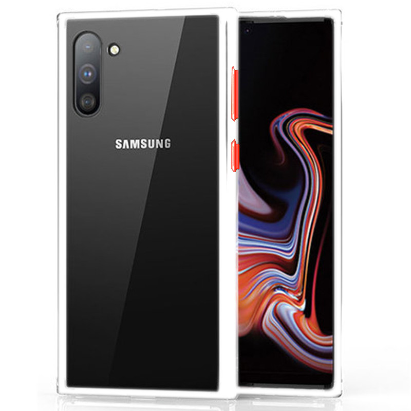 

TPU+PC чехол LikGus Maxshield для Samsung Galaxy Note 10 Прозрачный (109330)