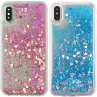 

TPU чехол Liquid hearts для Apple iPhone X (5.8")