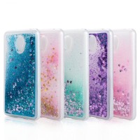 

TPU чехол Liquid hearts для Meizu M5 Note