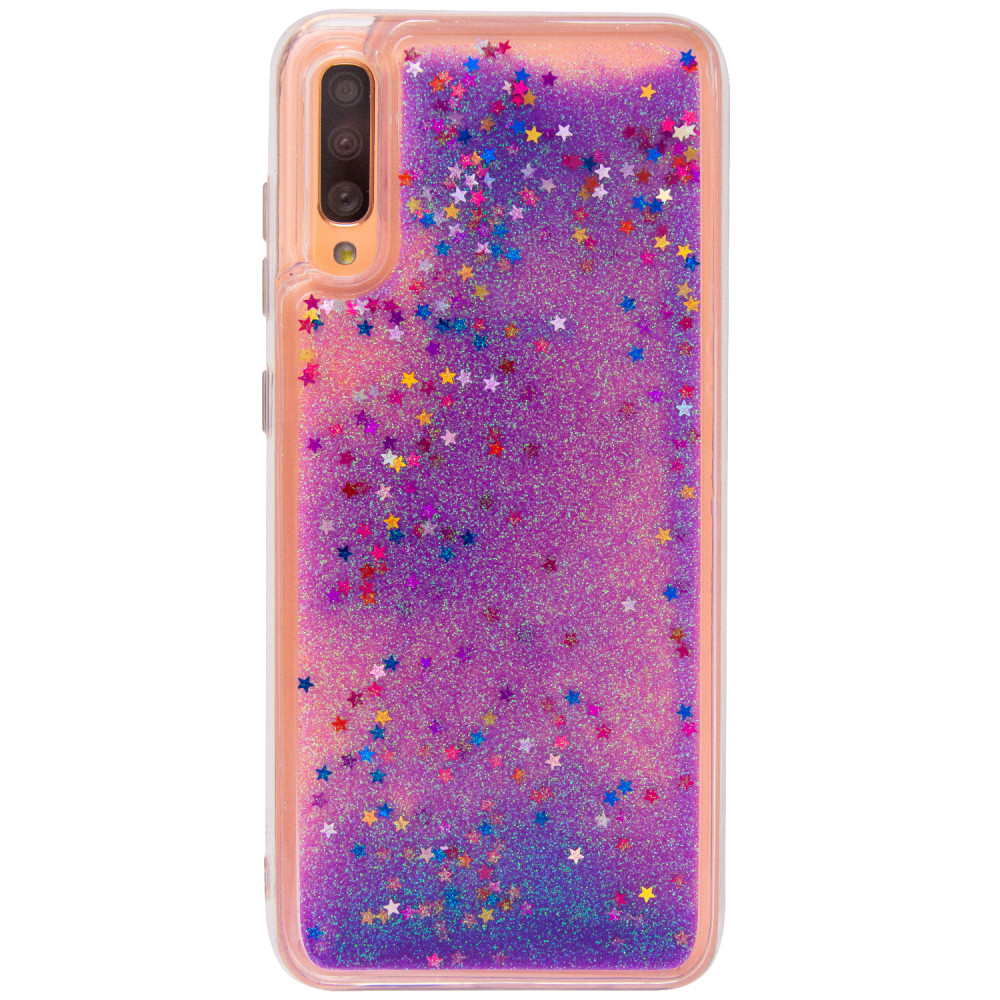 

TPU чехол Liquid hearts для Samsung Galaxy A70 (A705F) Фиолетовый (105470)