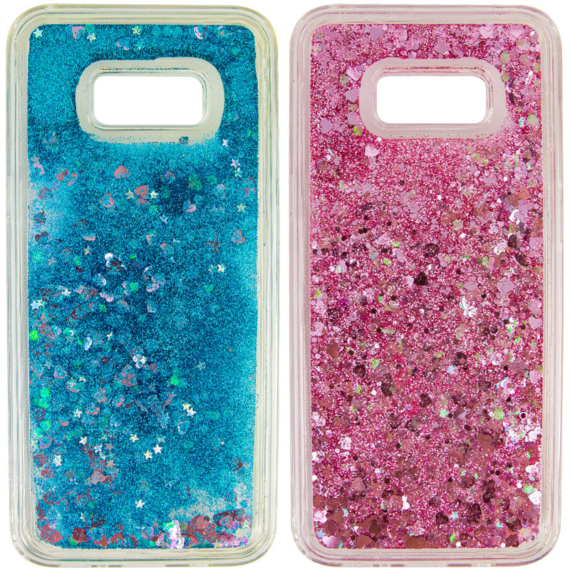 

TPU чехол Liquid hearts для Samsung G955 Galaxy S8 Plus (90612)