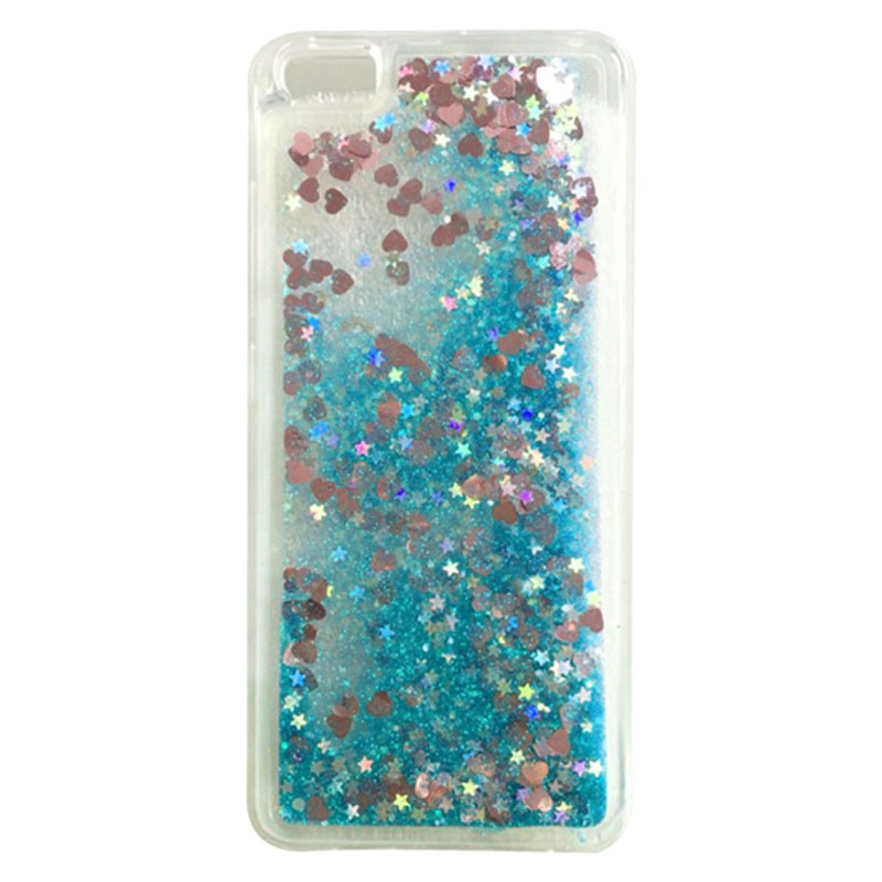 

TPU чехол Liquid hearts для Xiaomi Mi 6 Голубой (90662)