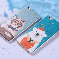 

TPU чехол Lofter Animals Print Series для Apple iPhone 6/6s (4.7")