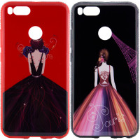 

TPU чехол Magic Girl со стразами для Xiaomi Mi 5X