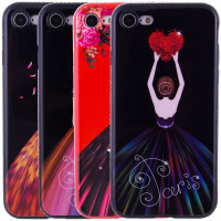 

TPU чехол Magic Girl со стразами для Apple iPhone 7 (4.7'')