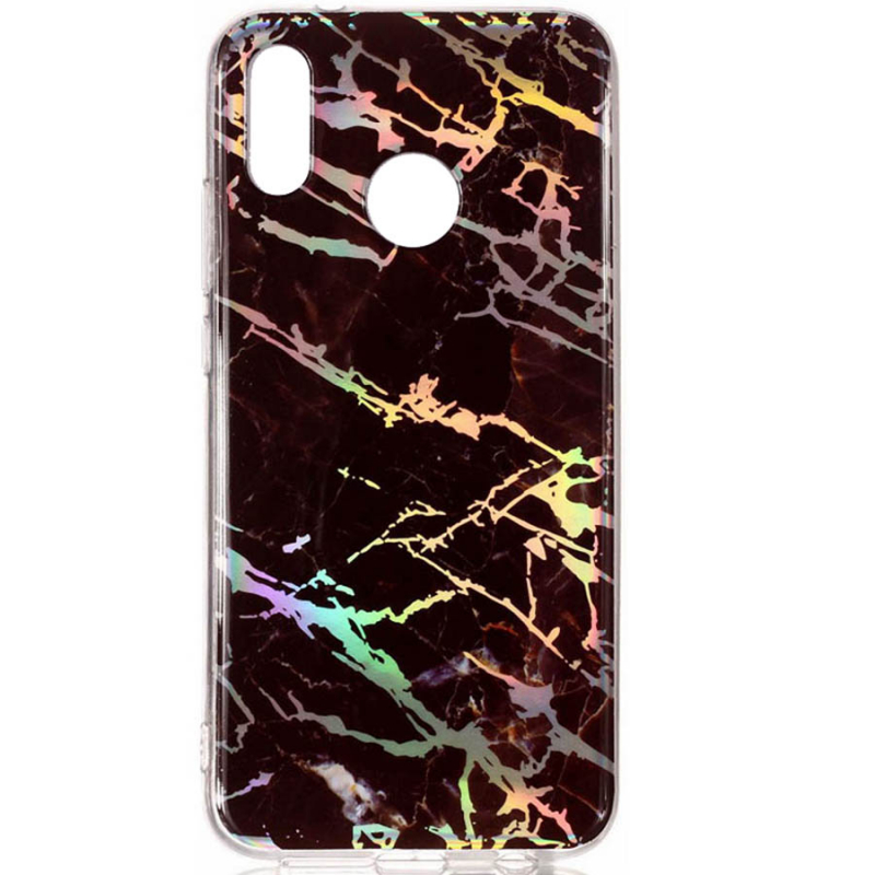 

TPU чехол Marble Series для Huawei P20 Lite Черный (92559)