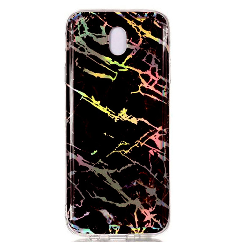 

TPU чехол Marble Series для Samsung Galaxy J3 (2018) Черный (92577)
