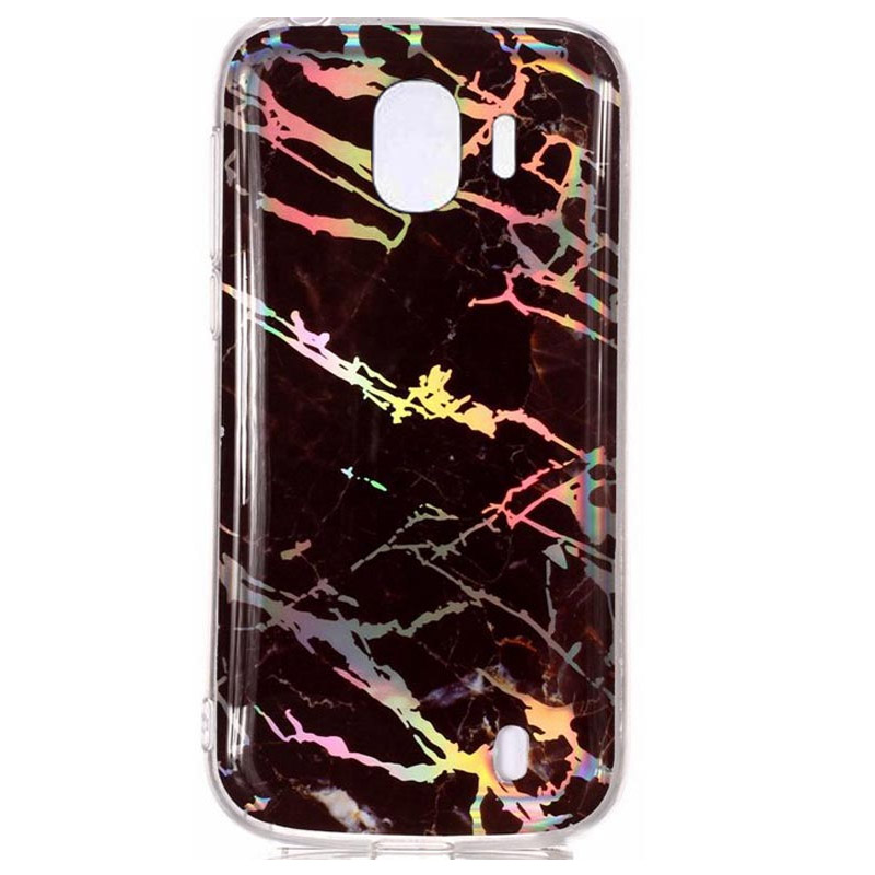 

TPU чехол Marble Series для Samsung J400F Galaxy J4 (2018) Черный (92590)