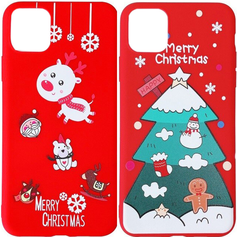 

Пластиковая накладка Merry Christmas для Apple iPhone 11 (6.1") (119056)
