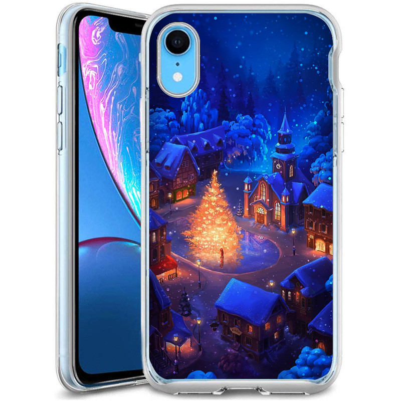 

TPU чехол Зимняя сказка для Apple iPhone XR (6.1") Елочка (119026)