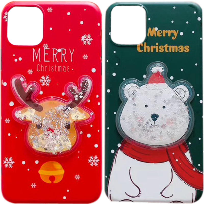

TPU чехол Merry Christmas с жидкостью для Apple iPhone 11 (6.1") (119064)
