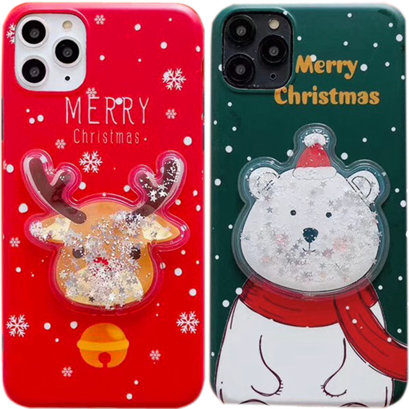 

TPU чехол Merry Christmas с жидкостью для Apple iPhone 11 Pro (5.8") (119071)