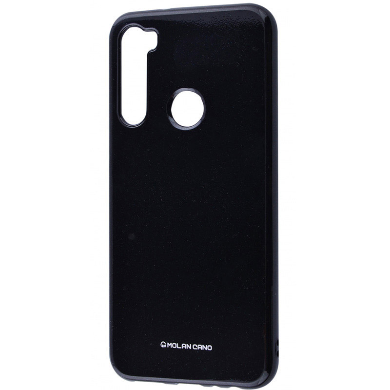 

TPU чехол Molan Cano Glossy для Xiaomi Redmi Note 8 / Note 8 2021 Черный (113855)