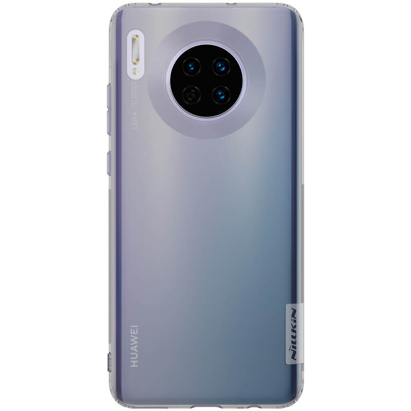 

TPU чехол Nillkin Nature Series для Huawei Mate 30 Серый (прозрачный) (118083)