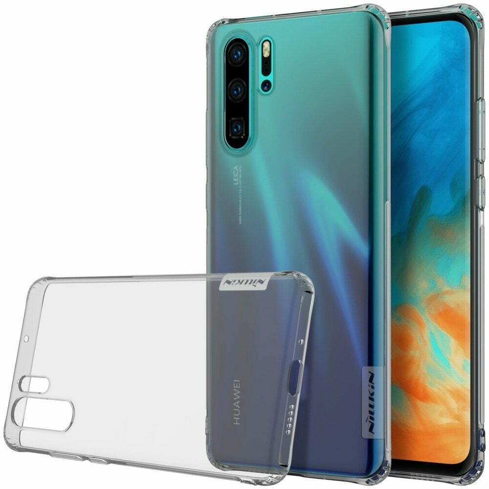 

TPU чехол Nillkin Nature Series для Huawei P30 Pro Серый (прозрачный) (100574)
