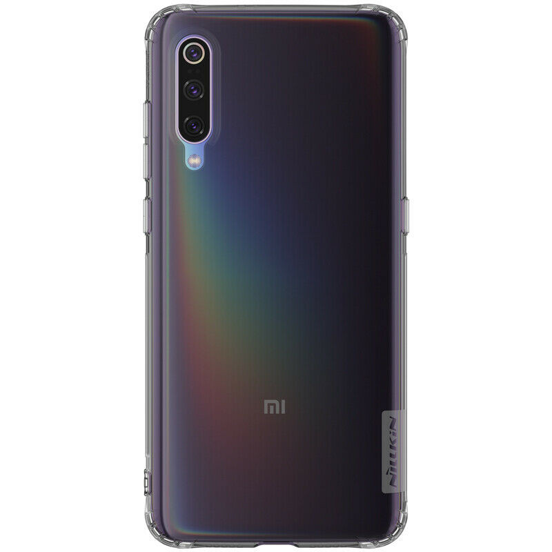 

TPU чехол Nillkin Nature Series для Xiaomi Mi 9 Серый (прозрачный) (100577)