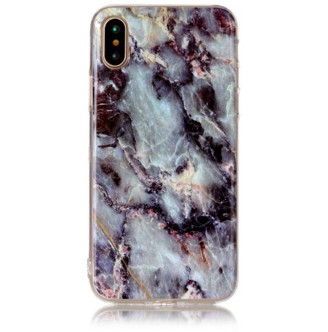 

TPU чехол OMEVE Stone для Apple iPhone X (5.8") / XS (5.8") Мрамор Дамасский (66582)