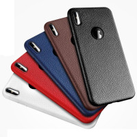 

TPU чехол с имитацией кожи для Apple iPhone X (5.8") / XS (5.8")